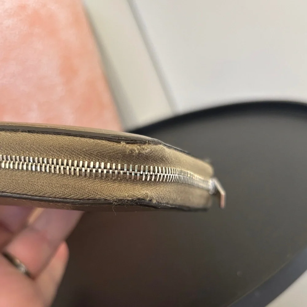 Celine Drummed Calfskin Zip Wallet - Picture 11 of 17